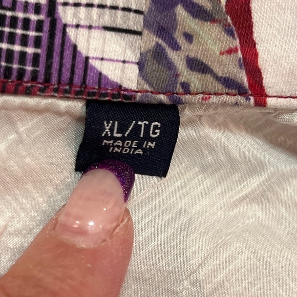 Robert Graham Mens Shirt Button Up Long Sleeve Multi Plaid Cotton Size XL. - Picture 5 of 10